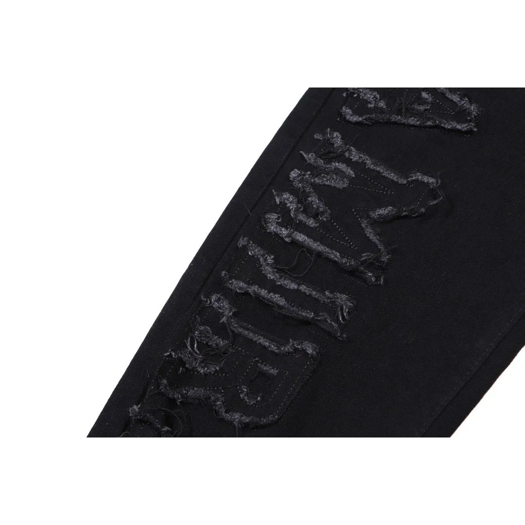 Amiri Jeans Slim Fit Stretch Ripped Jeans