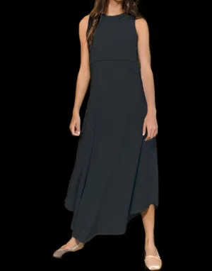 Asymmetrical Knit Maxi Dress