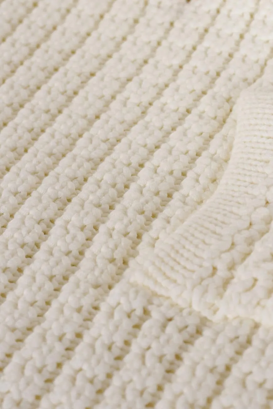 ba&sh Gaspard Cardigan- Ecru