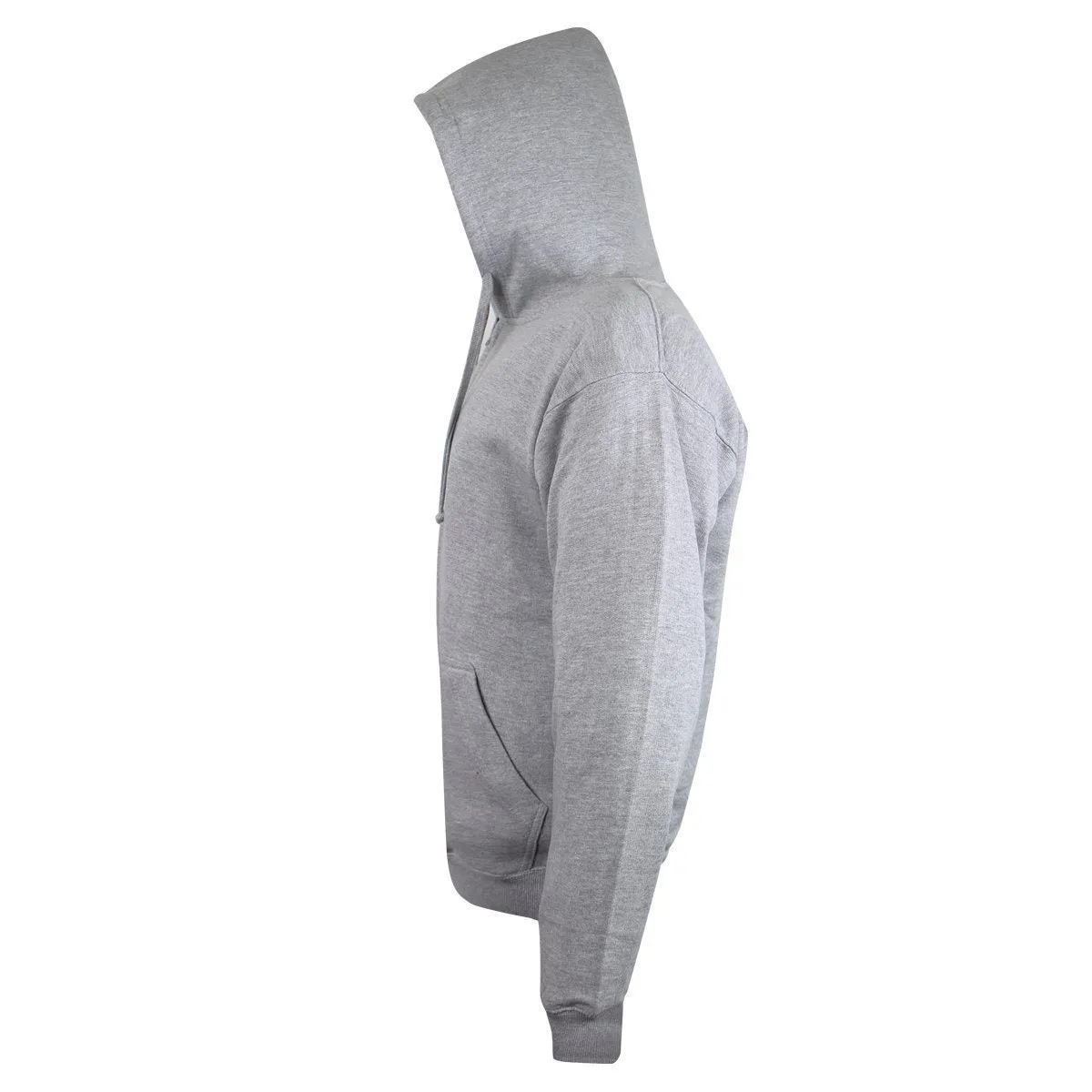 Basix of Sassy Gray Zip-up Hoodie
