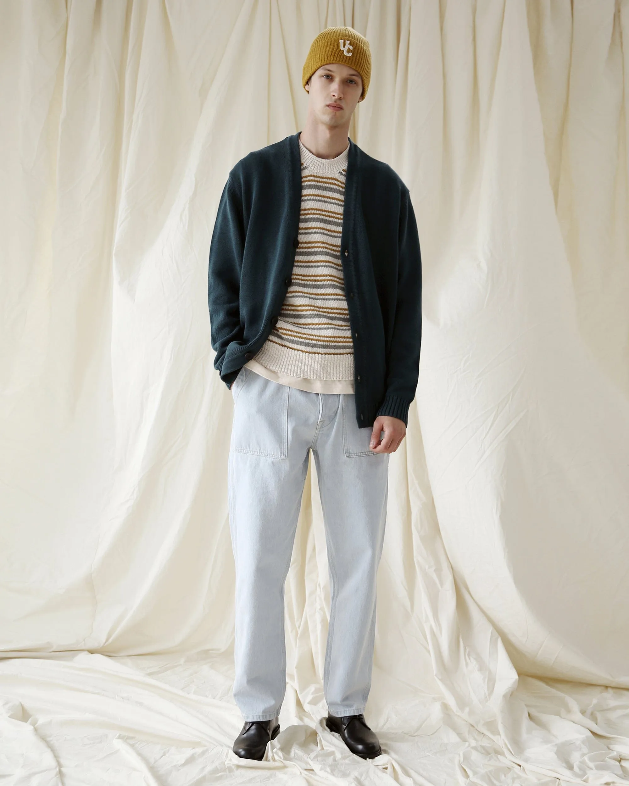 BEANIE / FLEX / UC OVERLAP / MUSTARD