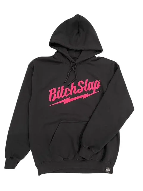 BITCHSLAP Fuchsia Big Bolt Hoodie