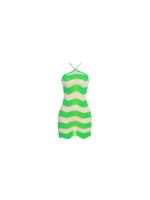 Brighter Days Halter Mini Dress