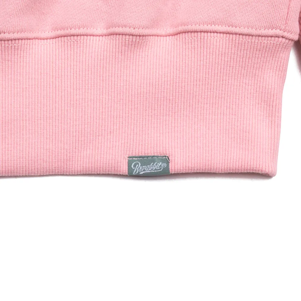 BS MULTI LOGO HOODIE PINK