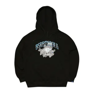 BSRBT DIAMOND HOODIE BLACK