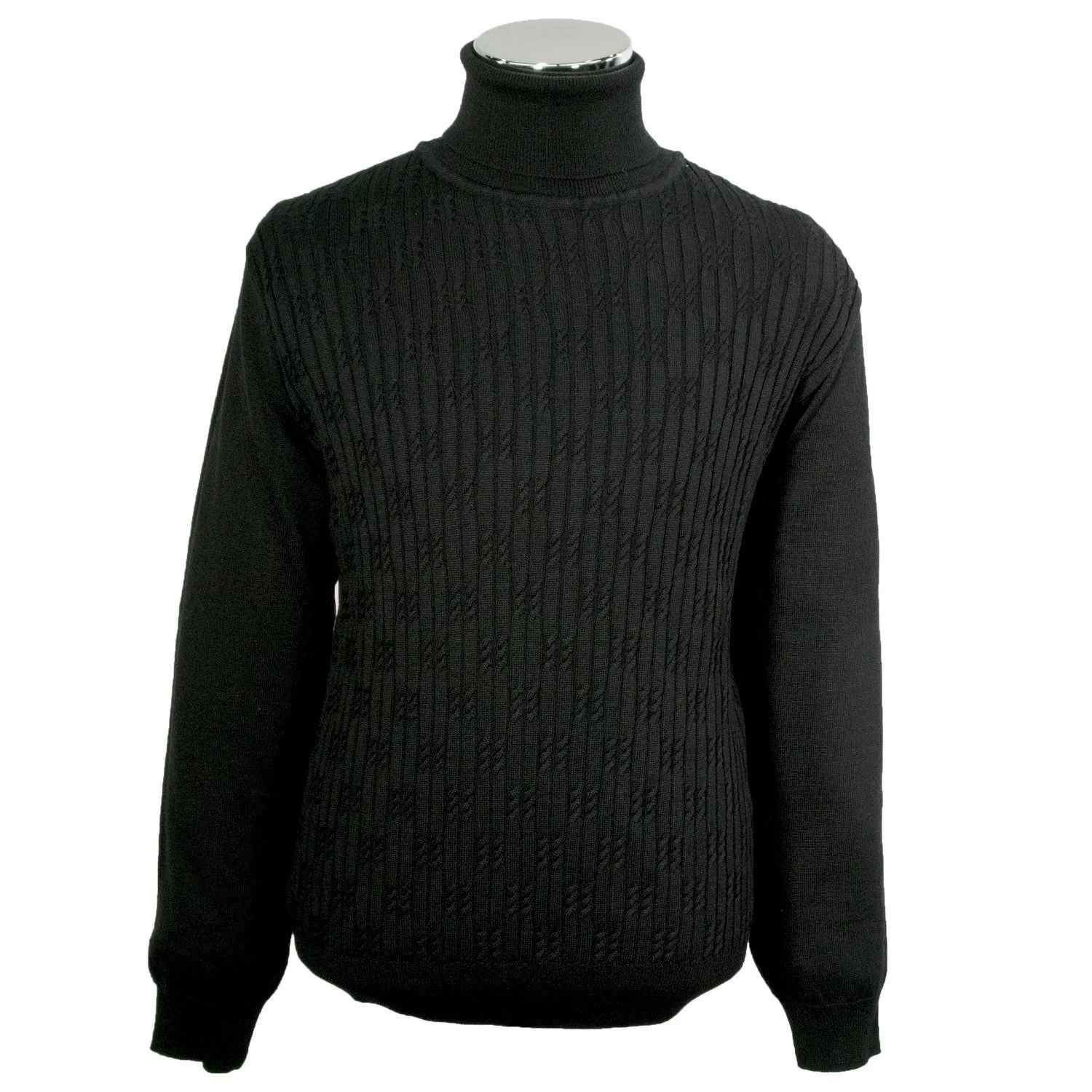 Cable Knit Turtleneck Sweater