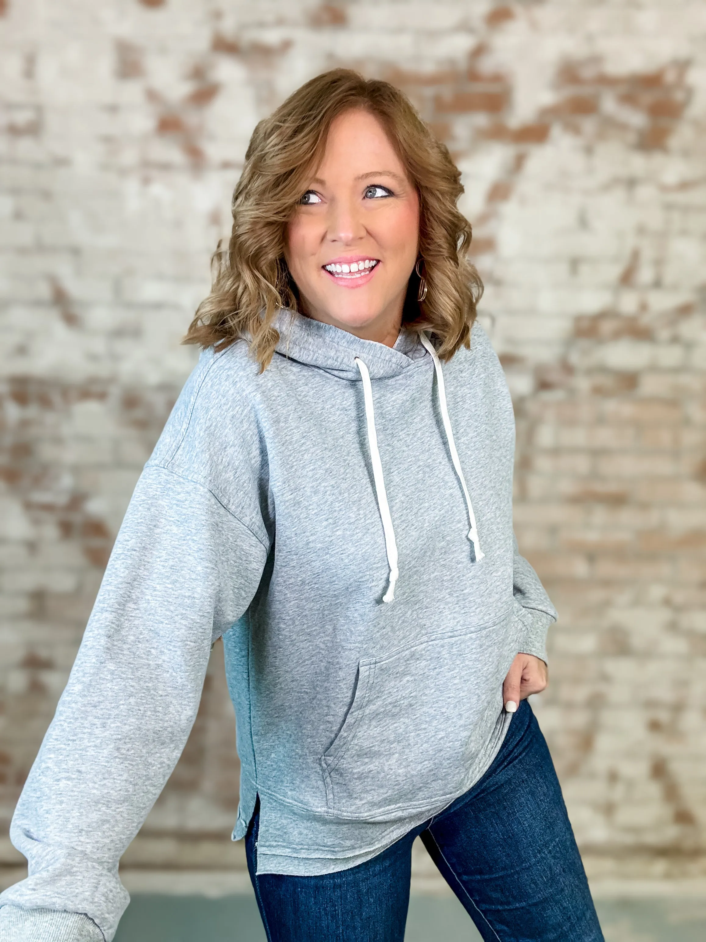 Catie Hooded Pullover