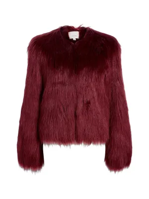 Cinq à Sept Benson Coat in Rhubarb