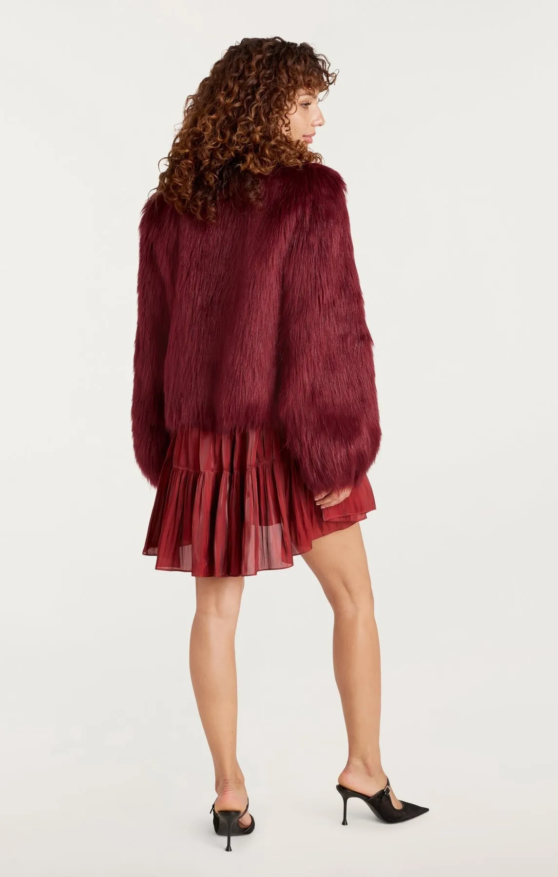 Cinq à Sept Benson Coat in Rhubarb