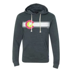 Colorado Flag Hoodie - Navy Blue