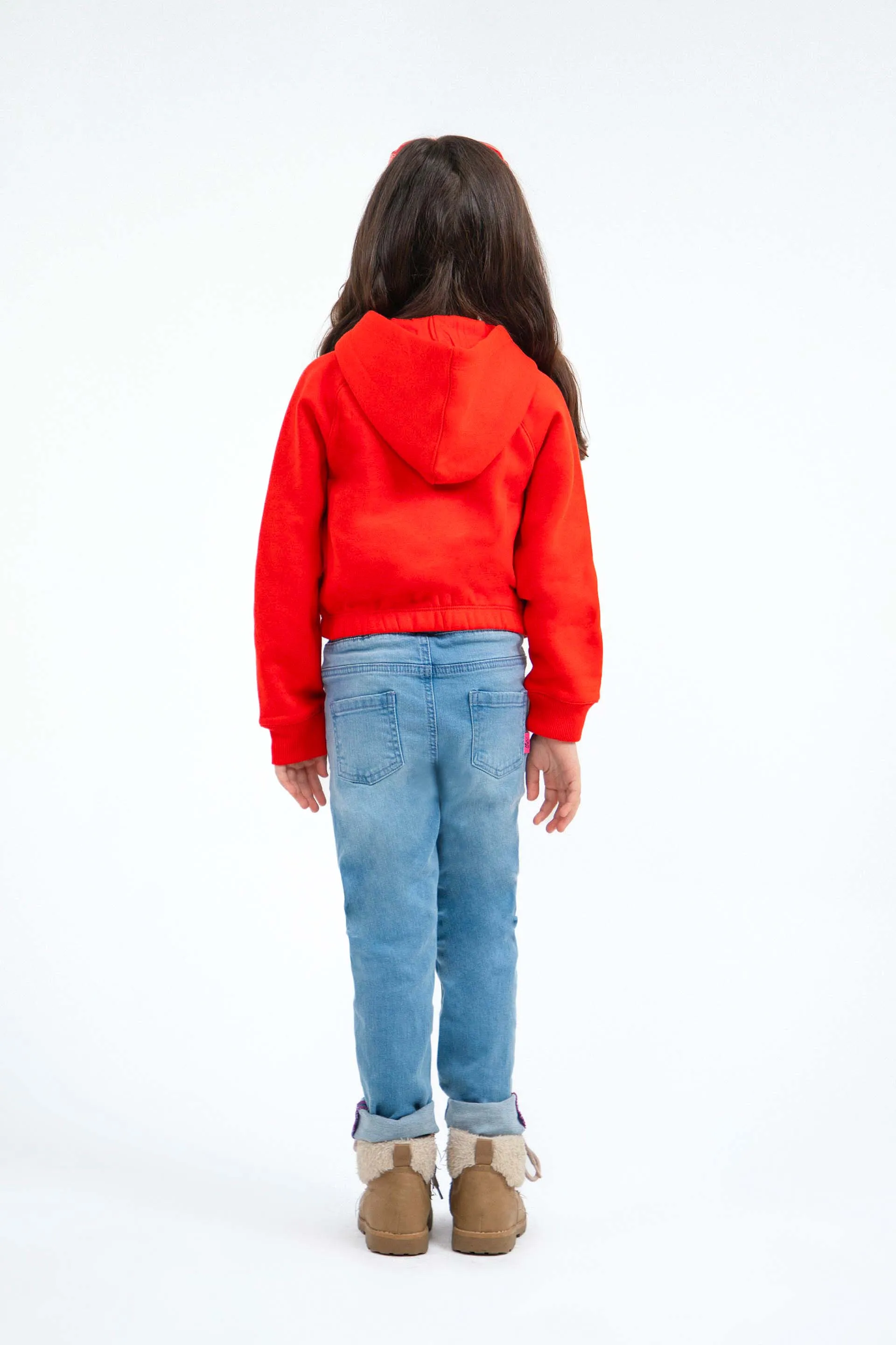 Cropped Pullover Hoodie