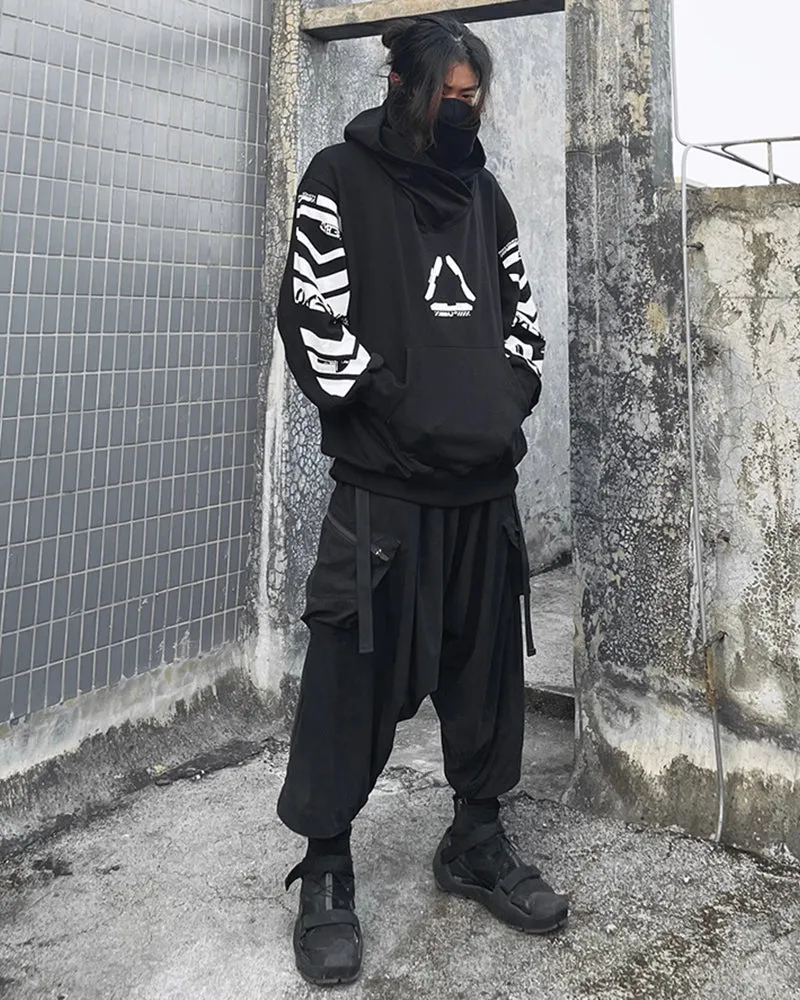 Cyberpunk City Futuristic Sci-Fi Hoodie