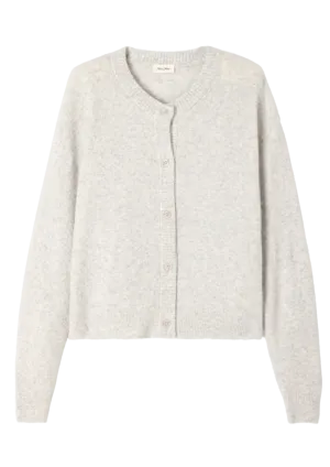 Damsville Cardigan - Heather Grey Grisch