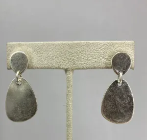 Doreen Earrings (Rhodium)