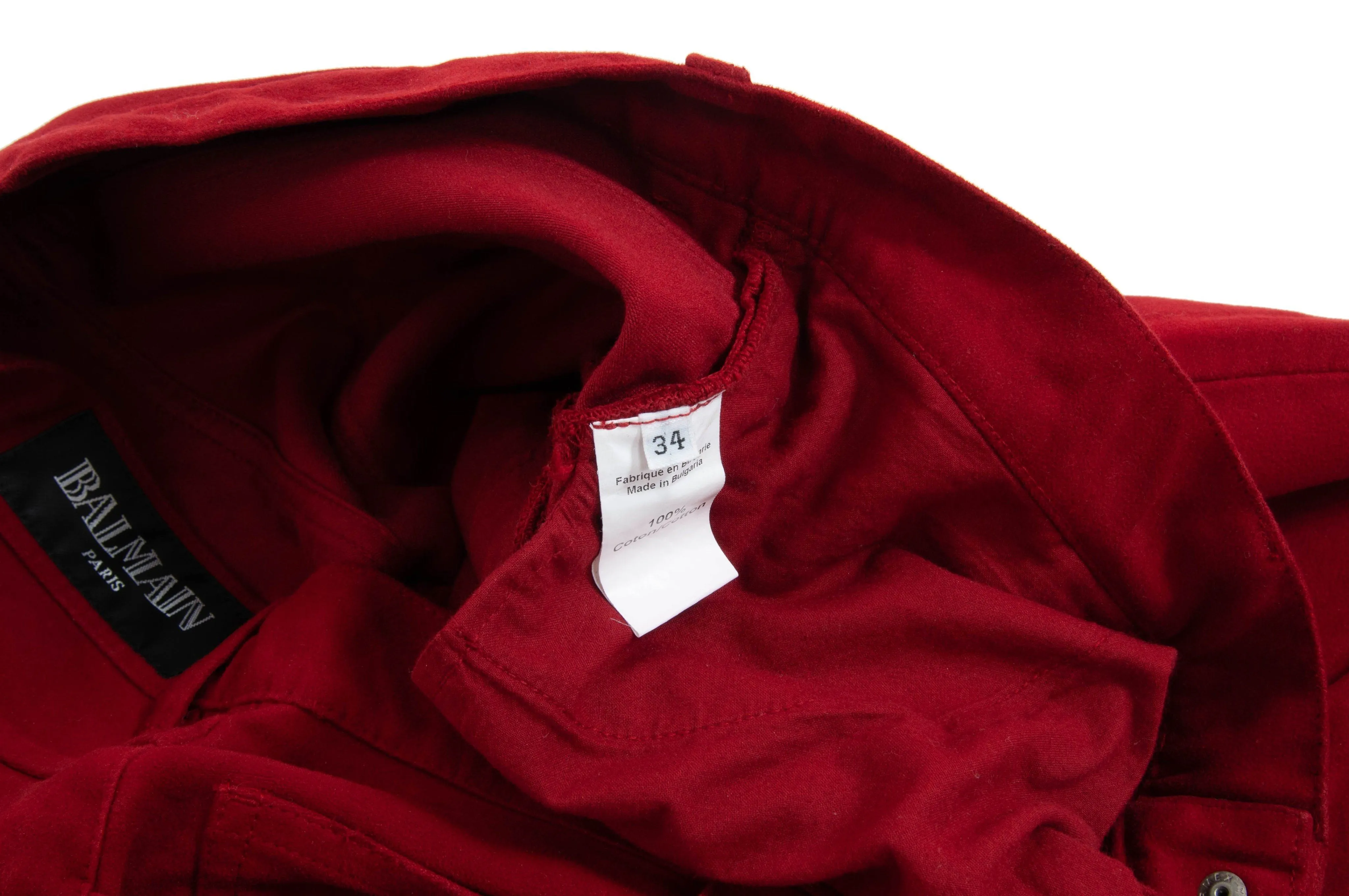 Double Zipped Moleskin Jeans