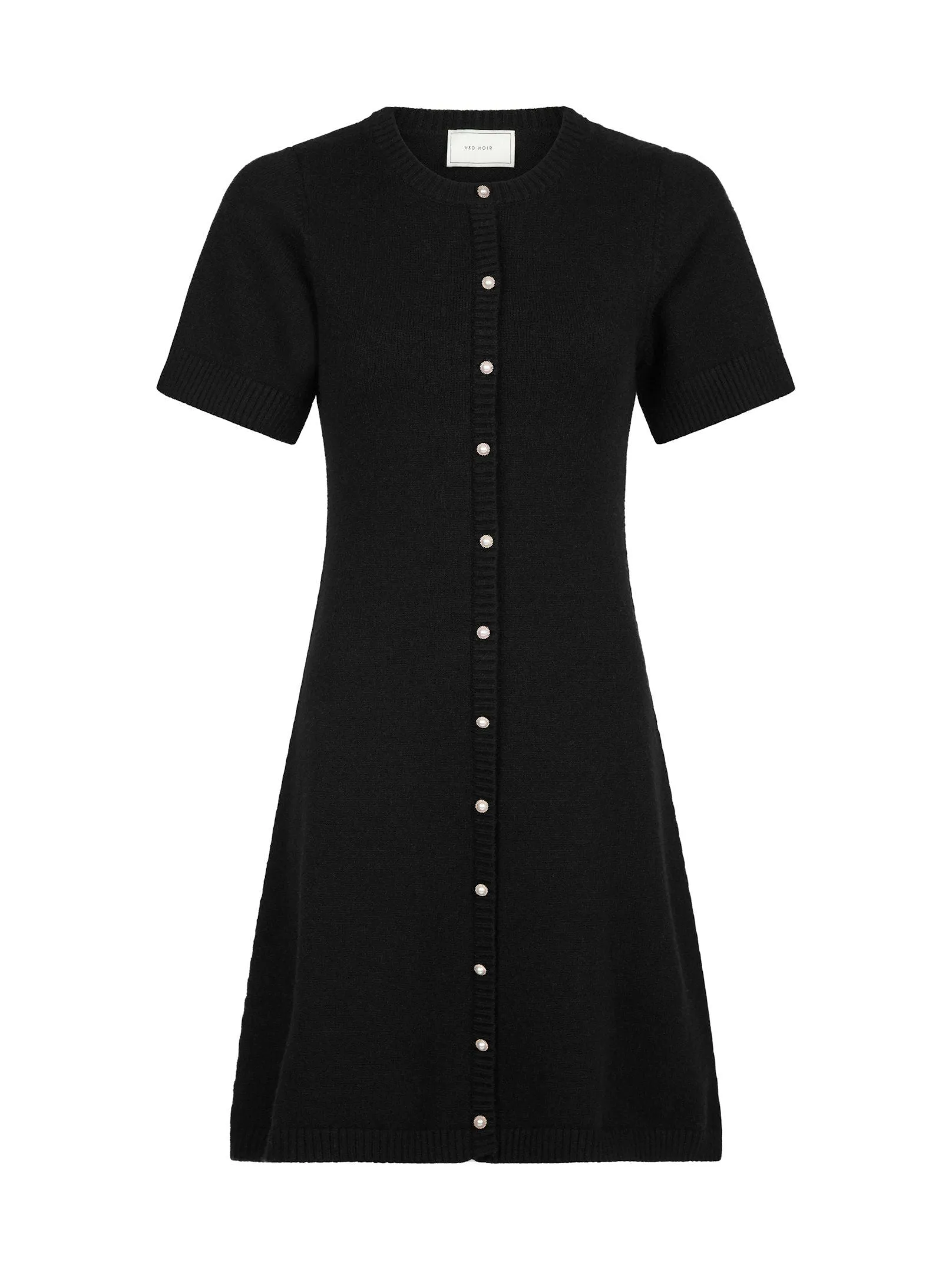 Elise Knit Dress - Black