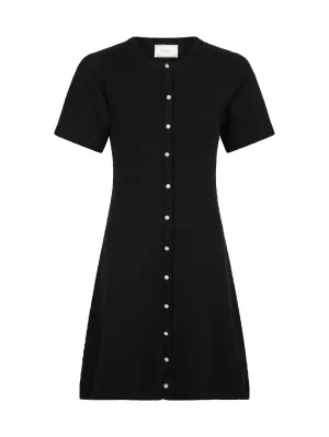 Elise Knit Dress - Black