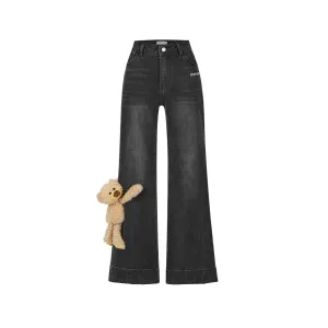 Extend Bottom Jeans in Black