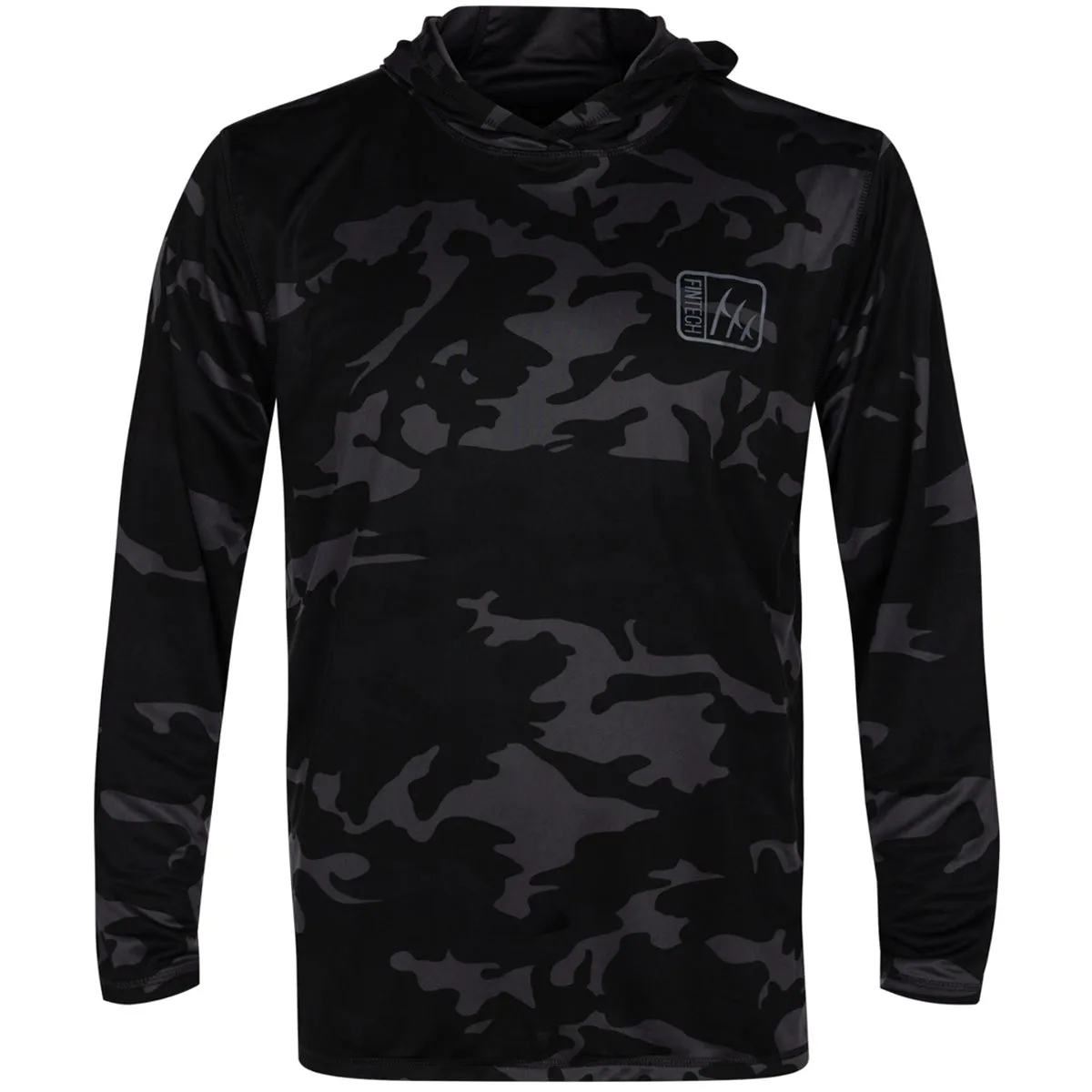 Fintech Logo 1C UV Pullover Hoodie - Jet Set