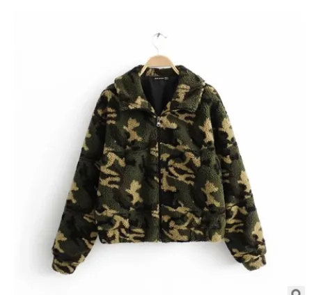 Fleece Pocket  Loose Coat