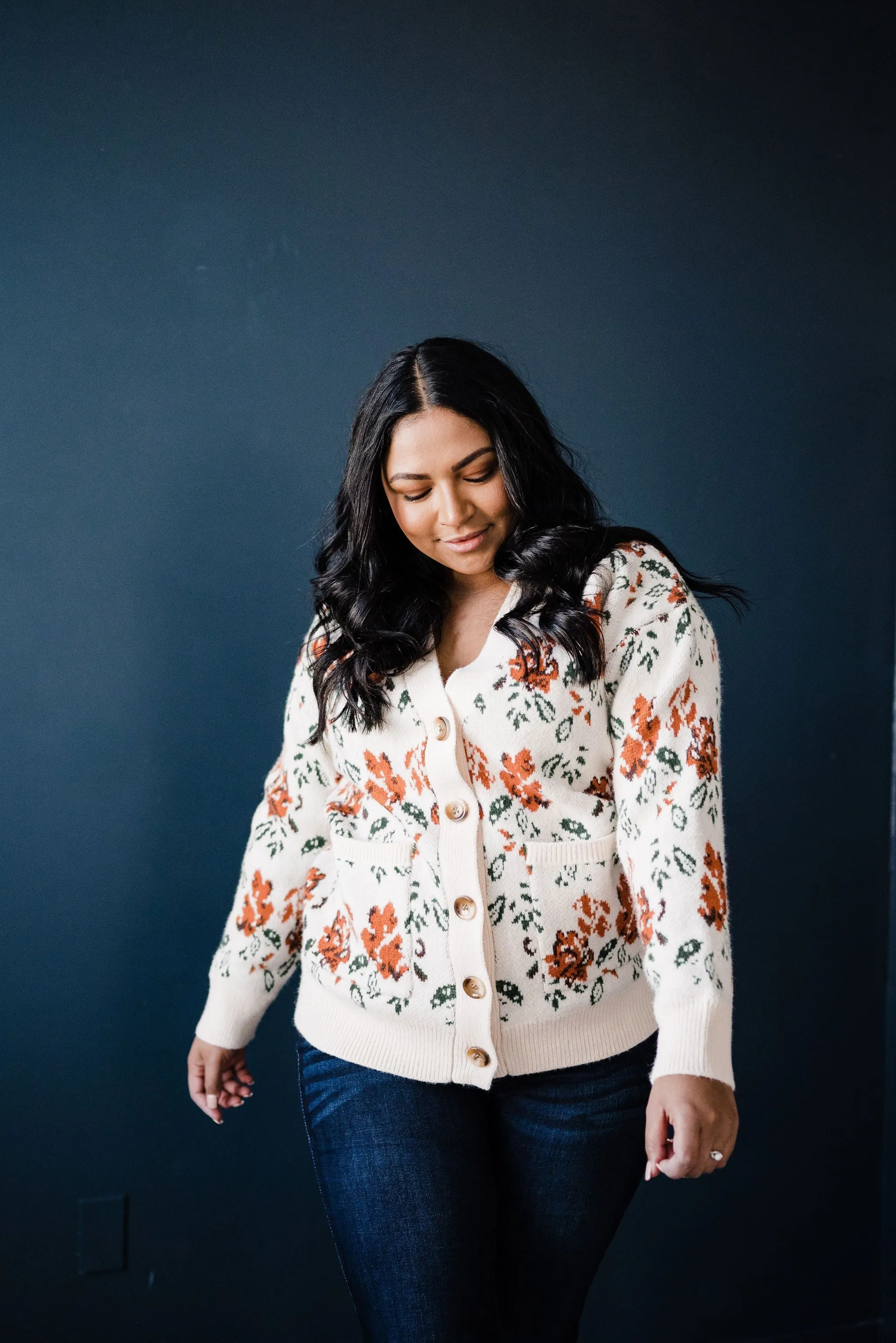 Floral Desires Open Cardigan