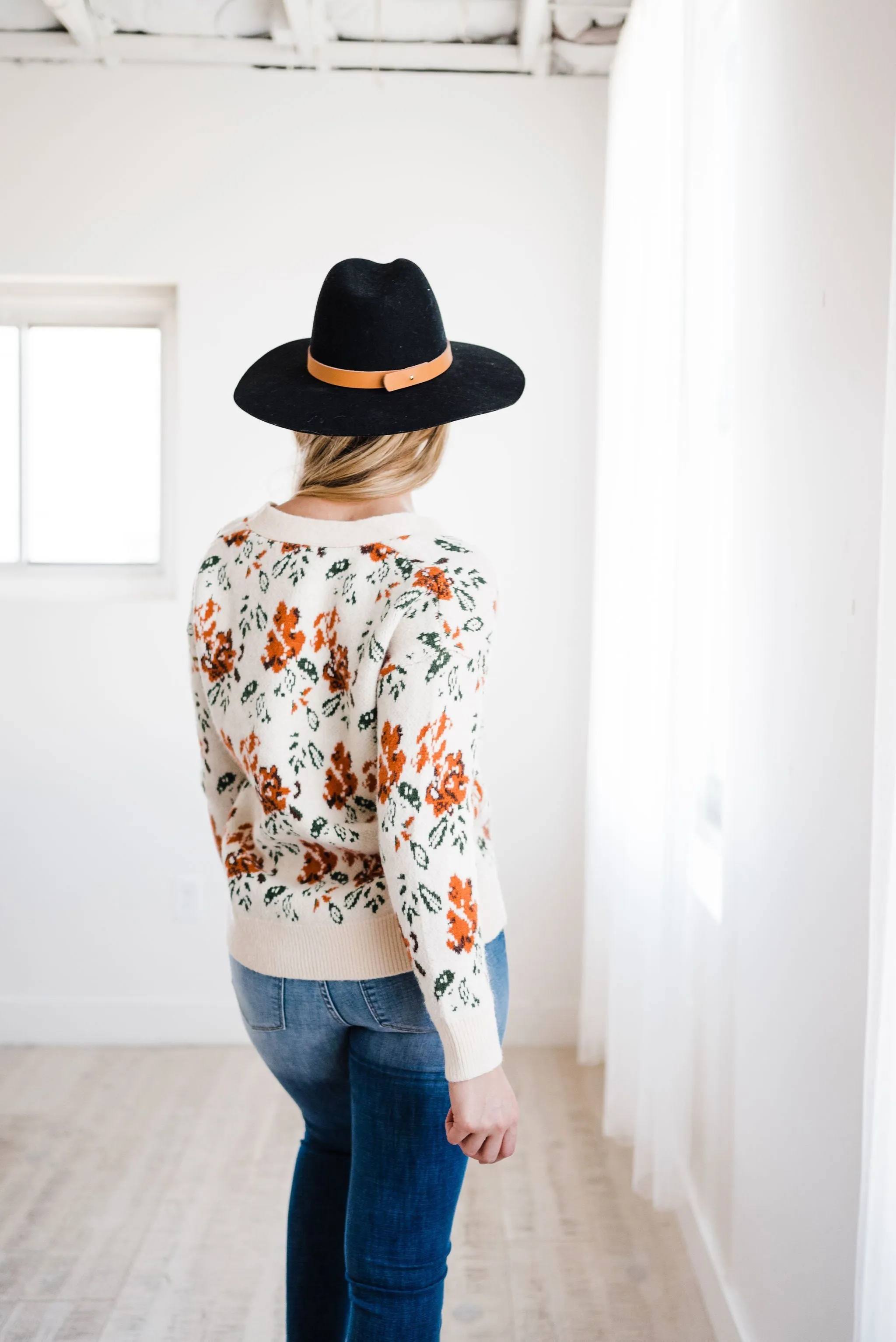 Floral Desires Open Cardigan