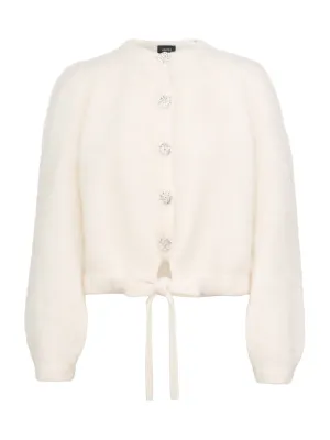 Franca Lux Chunky Cardigan - White