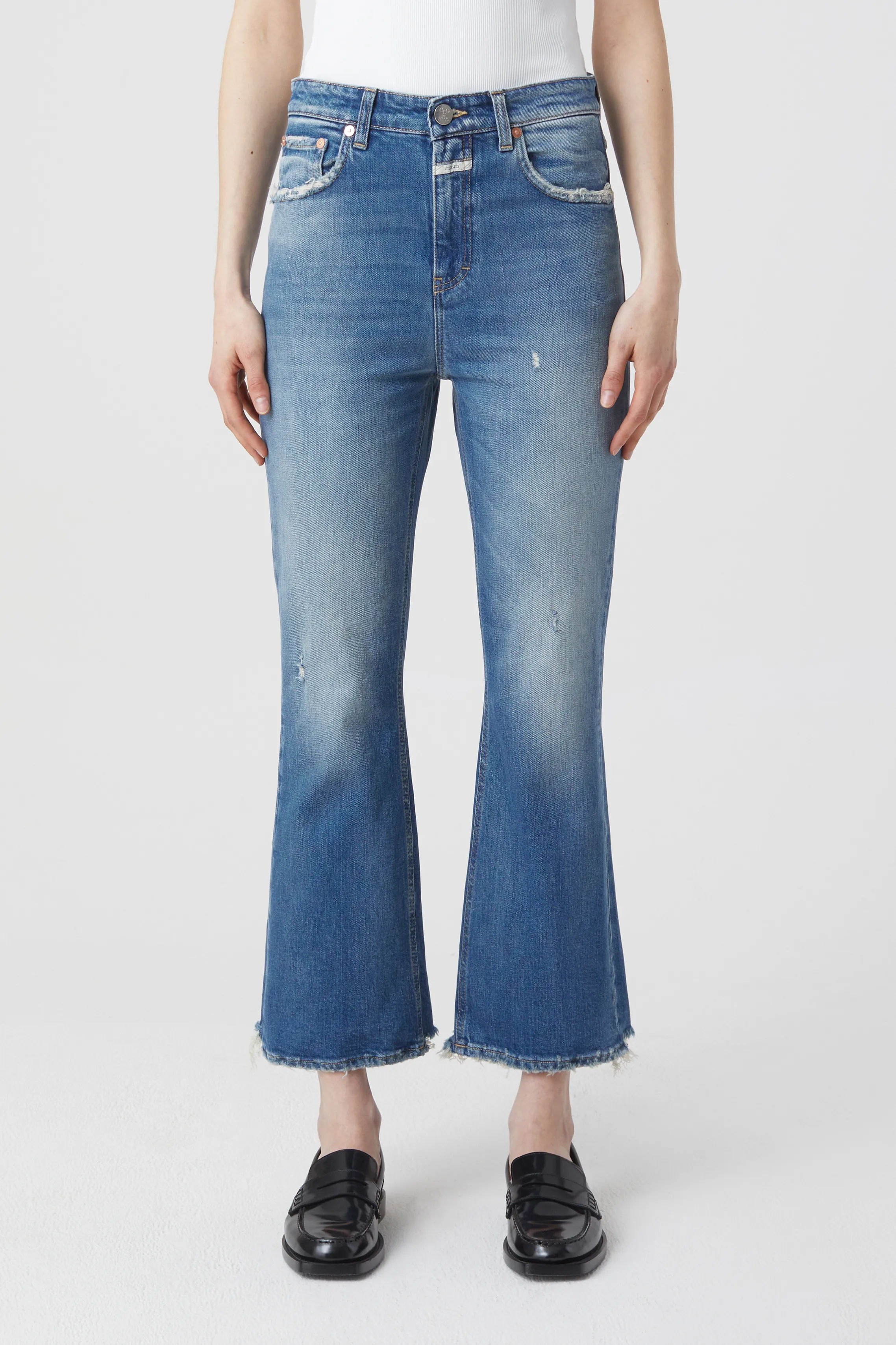 Hi-Sun Pants in Mid Blue