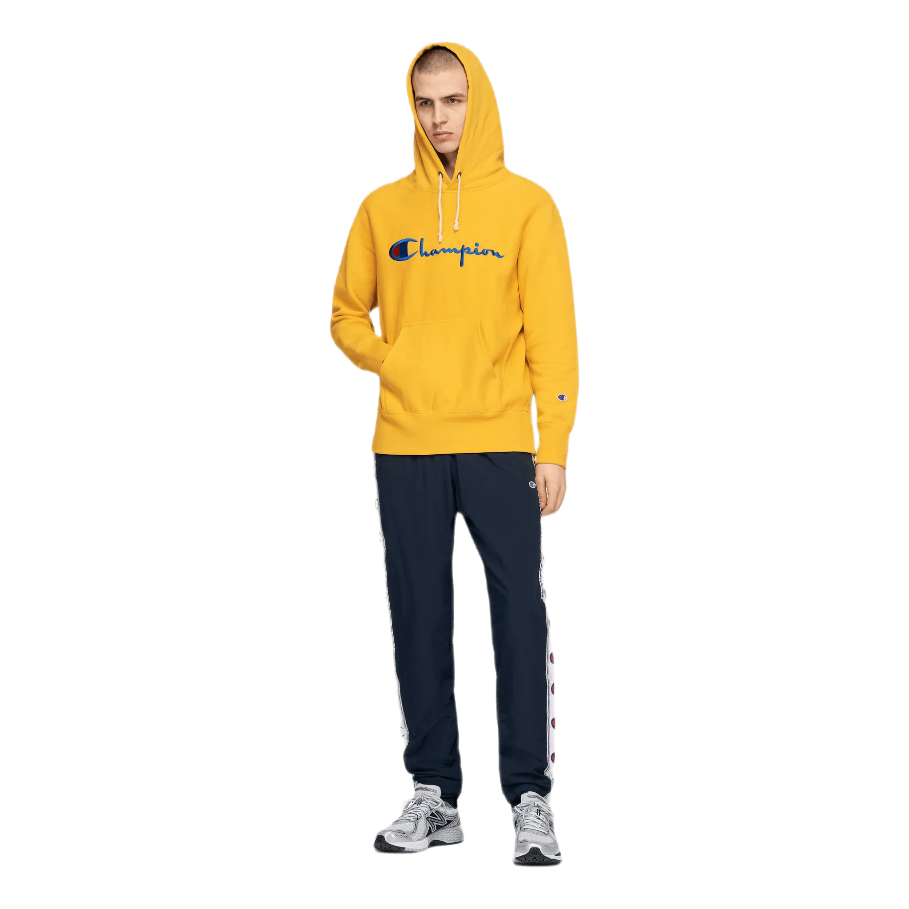 Hooded Sweatshirt Yellow