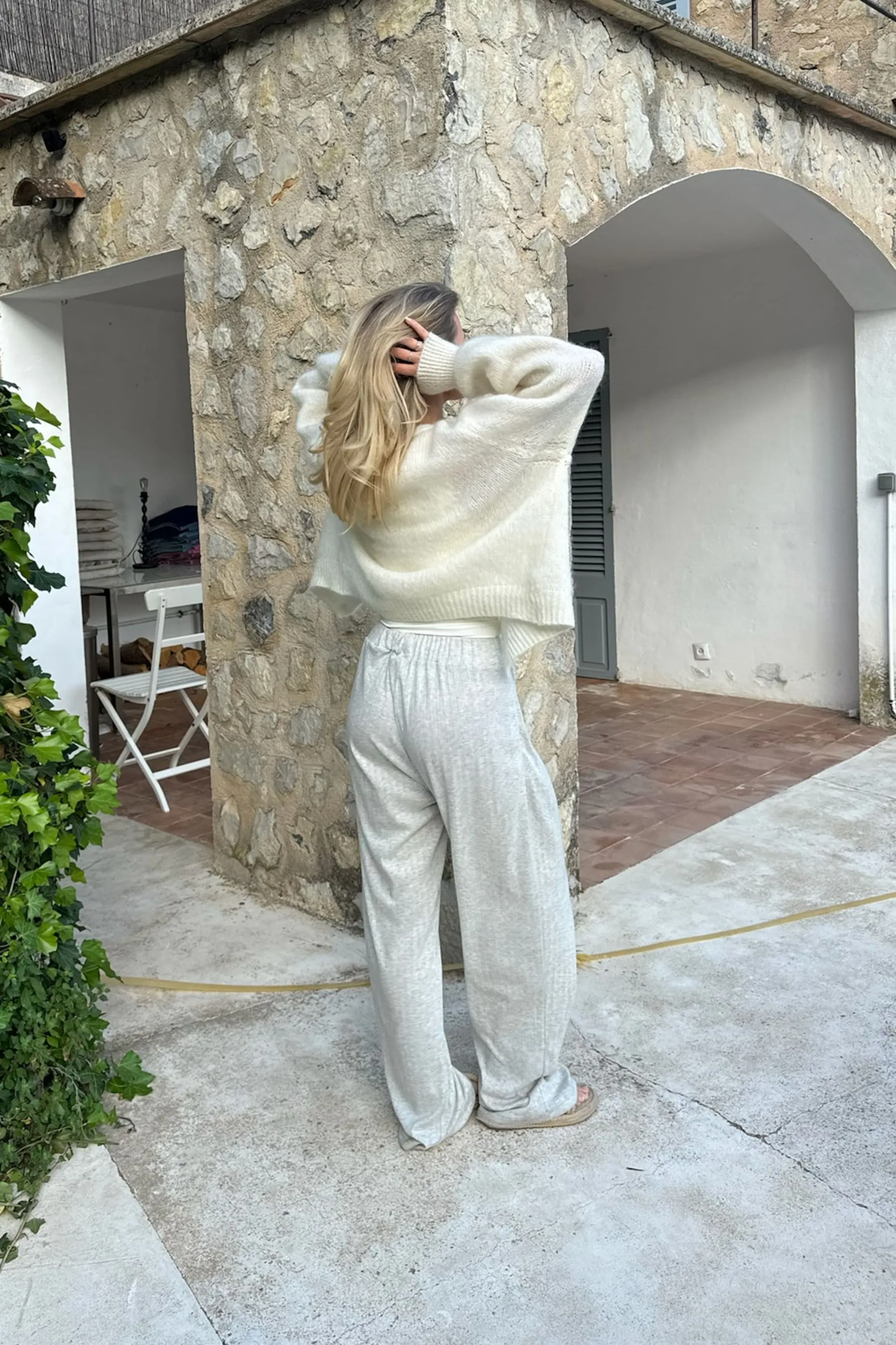 Idaic Cardigan - White