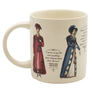 Jane Austen Regency Finery Heat-Changing Mug