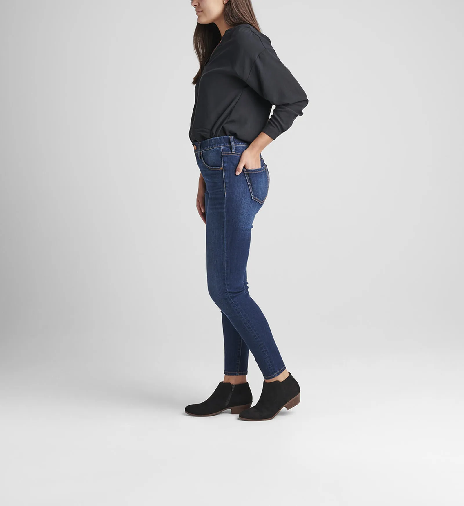 Jean - Skinny Valentina High Rise (West Side Blue)