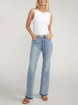 Jeans Silver Most Wanted Mid Rise Flare Leg