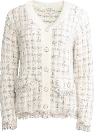 Jimena Cardigan - Ivory