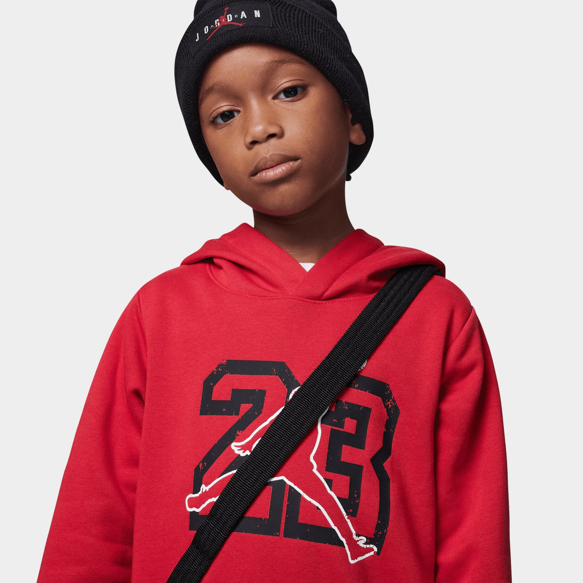 Jordan Child Fleece Po & Pant Set / Black