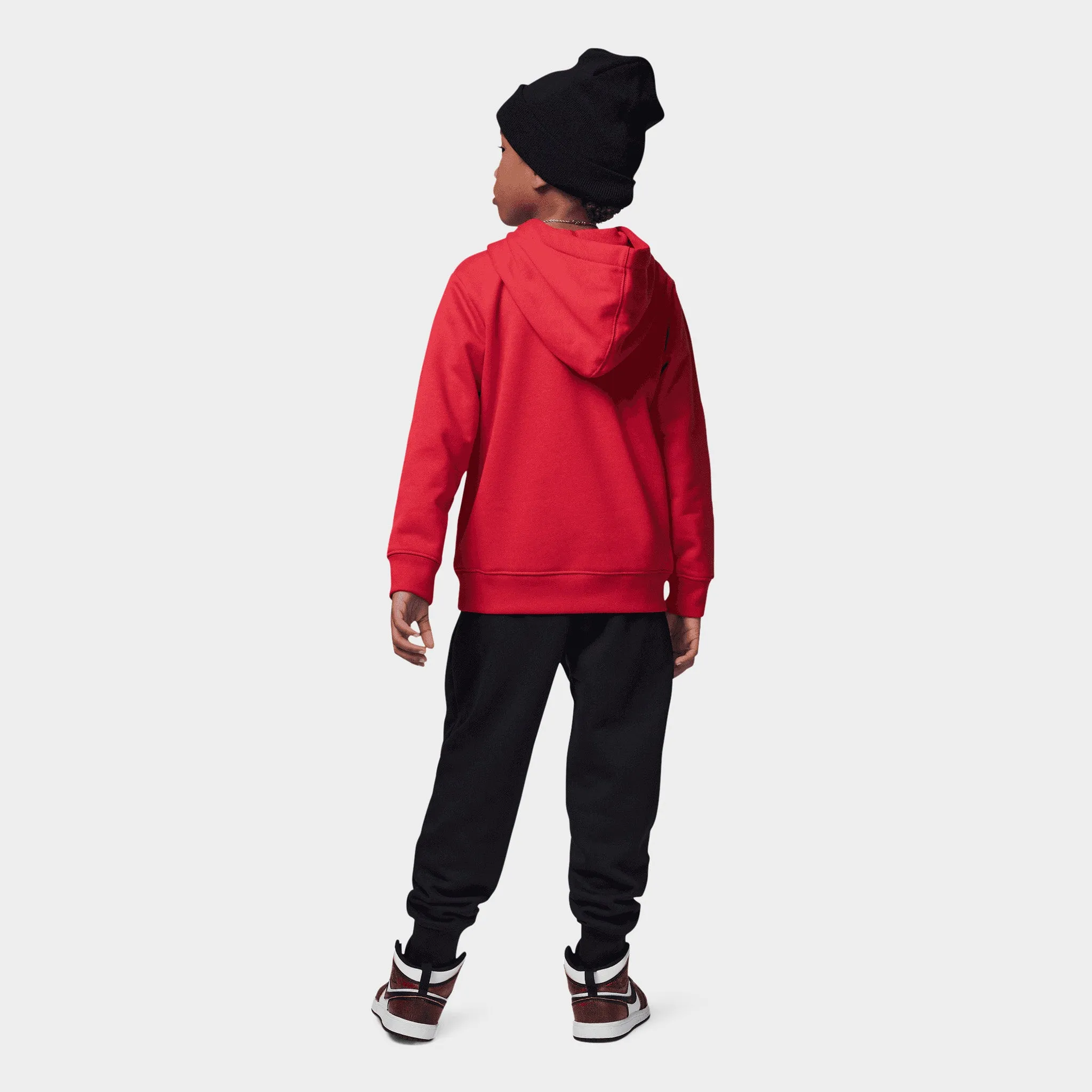 Jordan Child Fleece Po & Pant Set / Black