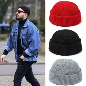 Knitted Hats for Women: Stylish Beret Style in 7 Colors