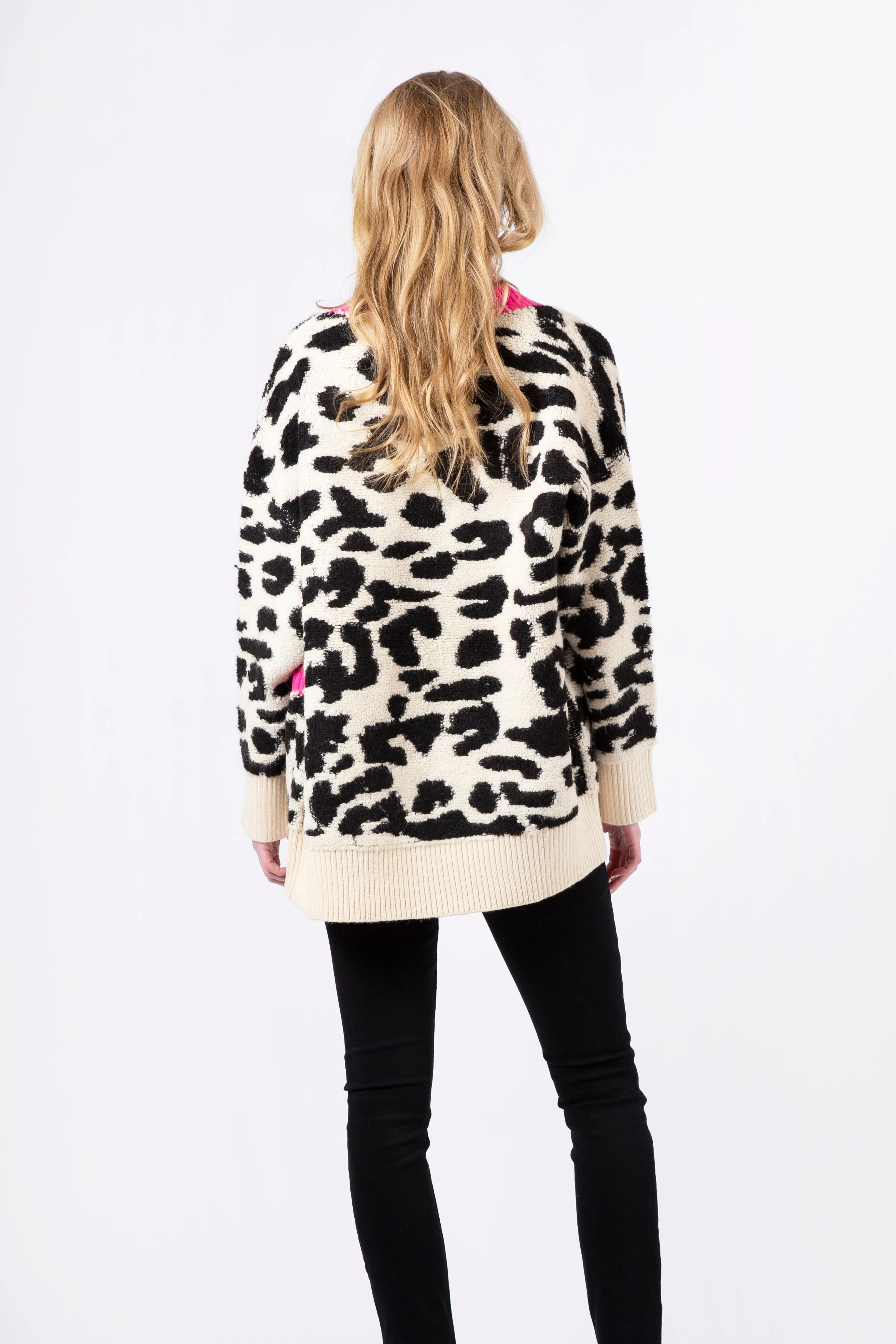 LEO CARDIGAN - LEOPARD - ONLINE ONLY