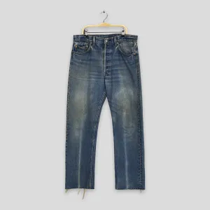 Levi's 501XX Faded Blue Stonewash Jeans Size 32x29