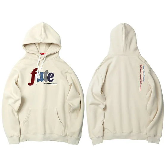 Loose Style Embroidery Hoodie