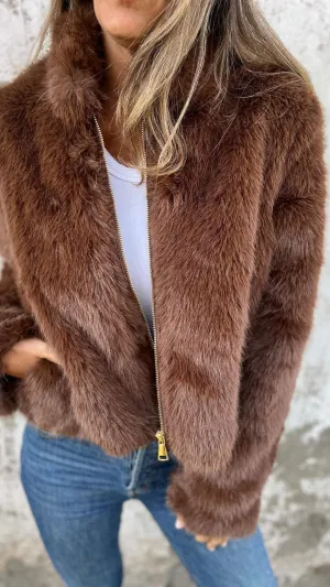 Maggs | Faux Fur Warm Coat
