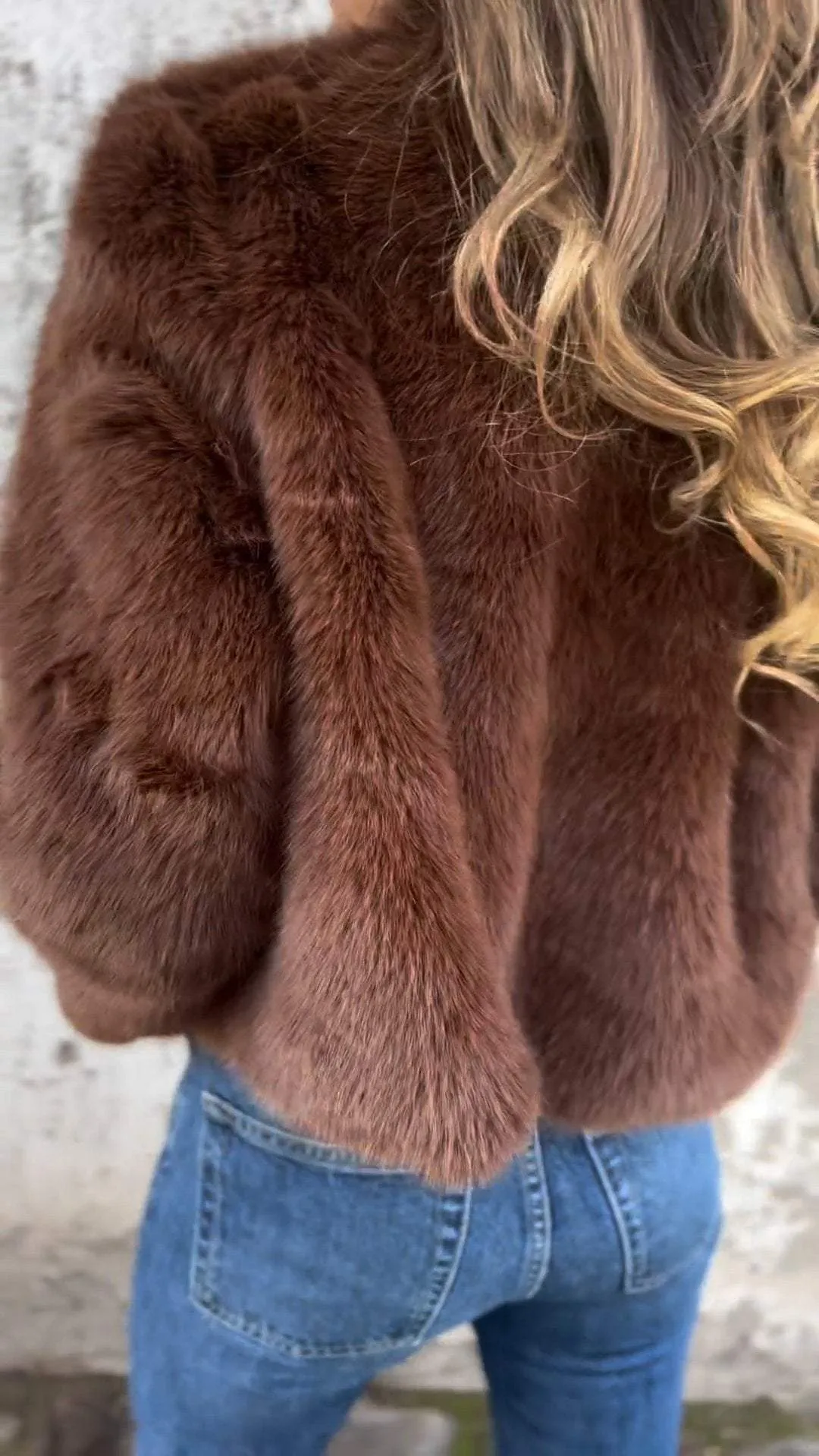 Maggs | Faux Fur Warm Coat