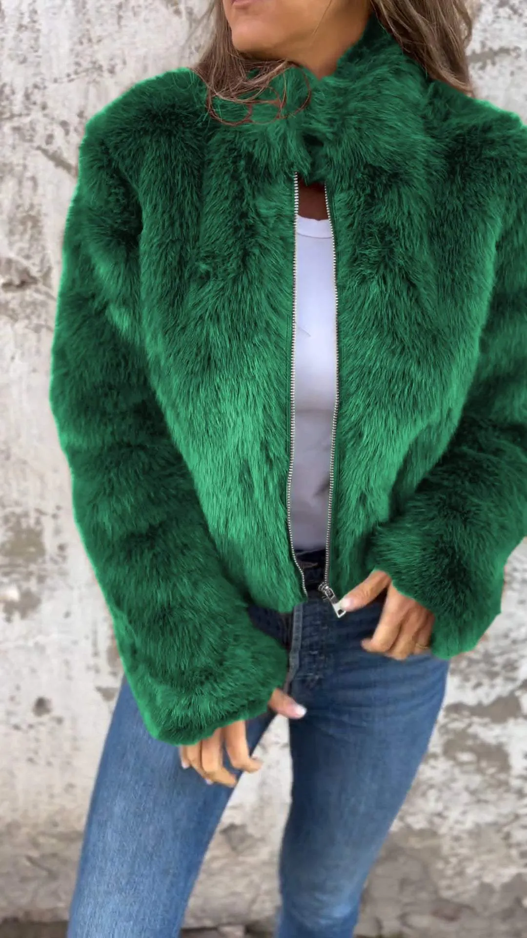 Maggs | Faux Fur Warm Coat