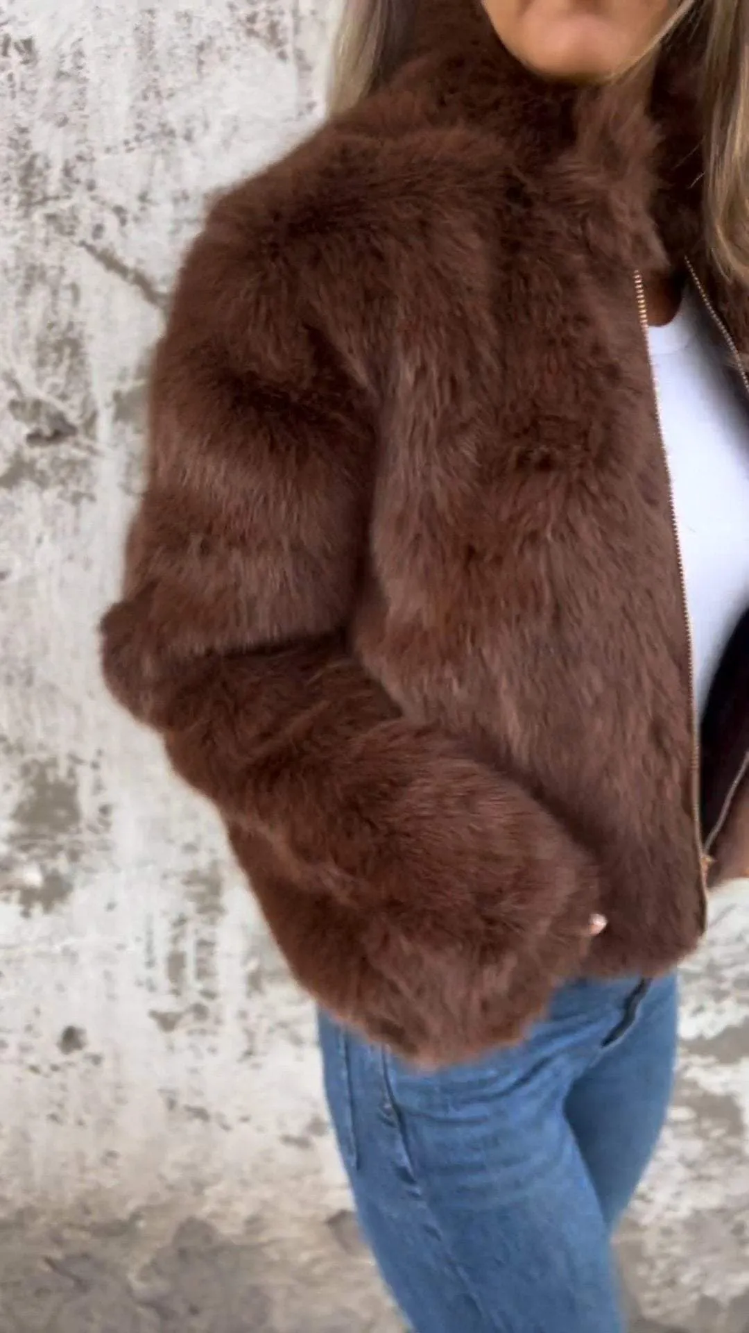 Maggs | Faux Fur Warm Coat