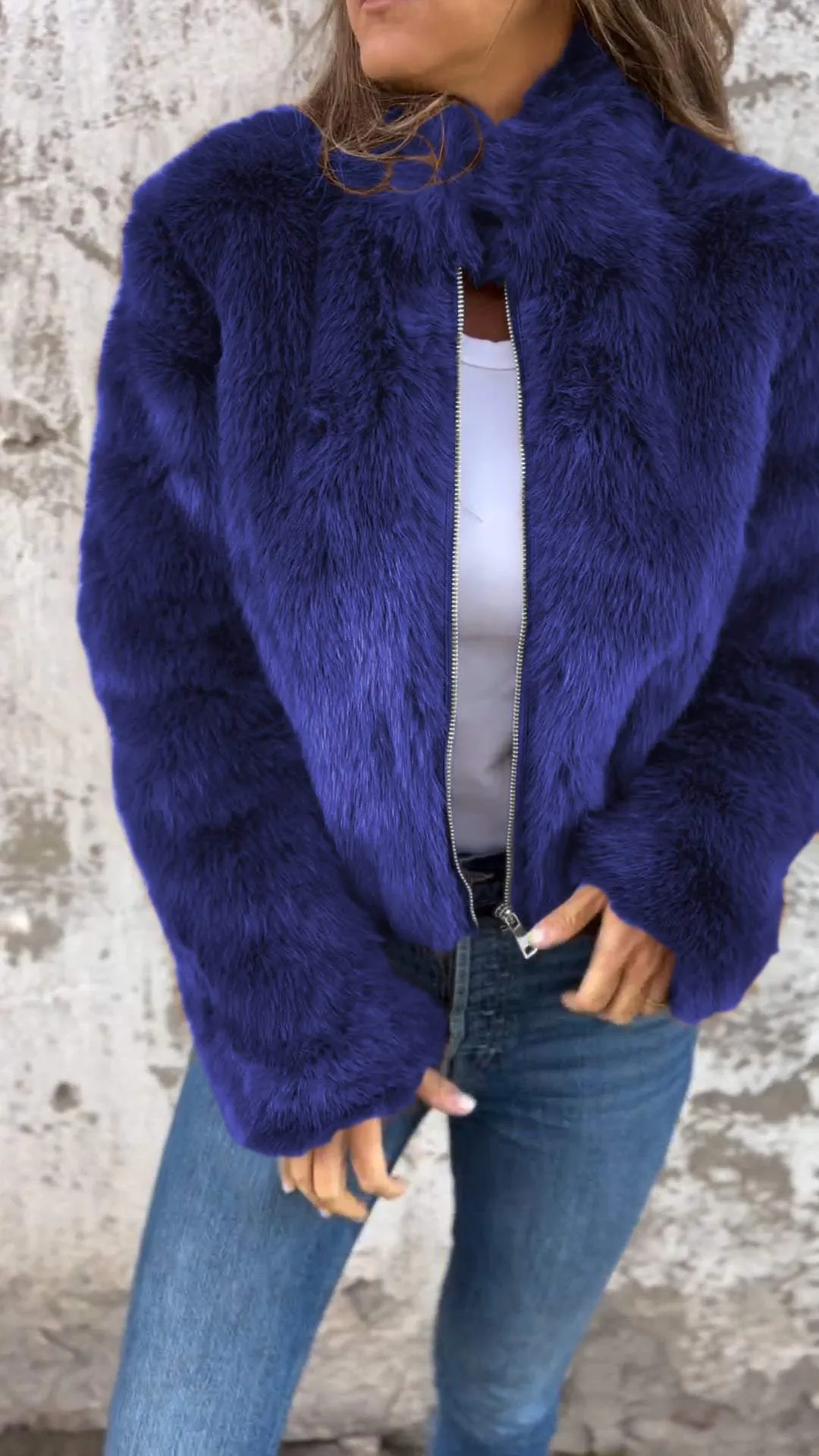 Maggs | Faux Fur Warm Coat