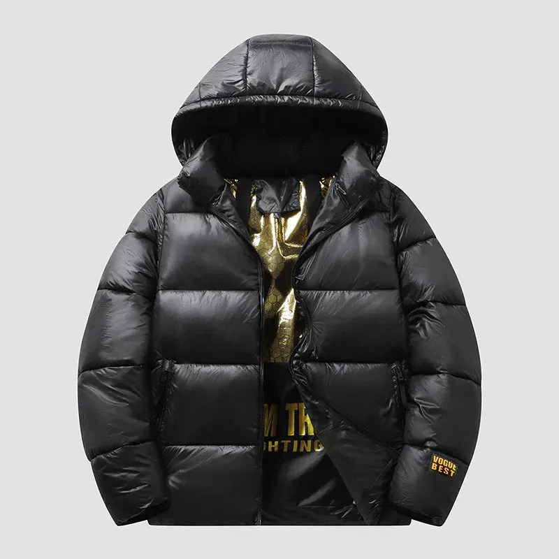 Men's Fashion Cotton-padded Jacket Graphene Coat Top
