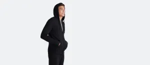 Men's French Terry Zip Hoodie | Black