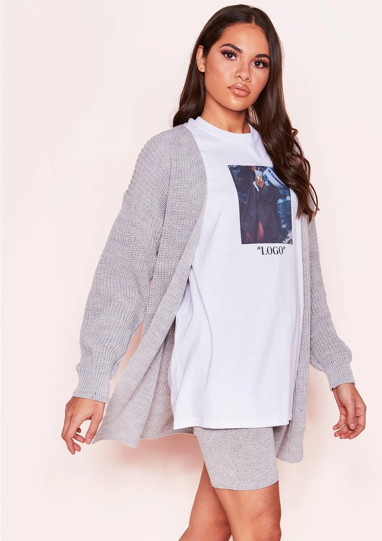 Miriam Grey Knit Cardigan