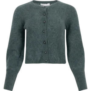 Mohair Petit Cardigan - Seaweed