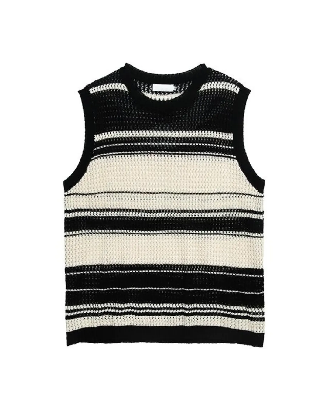 Multi Border Knit Vest CBJ0071